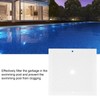 Pool Skimmer Cover High Reliability Effective Filtration Square Skimmer Cover