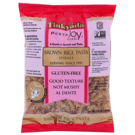 Tinkyada Brown Rice Pasta, Spirals, 16 Ounce (Pack of 12)