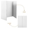 JECOMPRIS 1 Set Folding Display Board Tri Fold Poster Boards