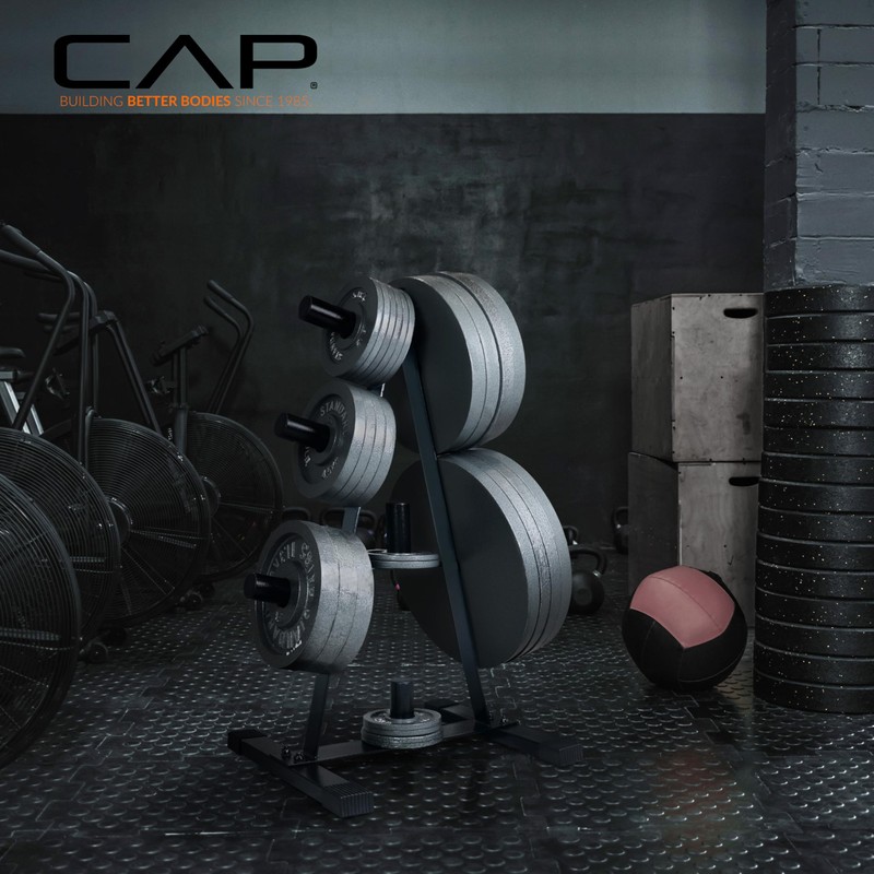 CAP Barbell Olympic 2-Inch Plate Rack