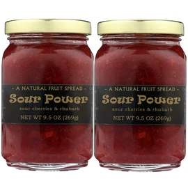 Mountain Fruit Company - Sour Cherry Rhubarb Jam - Sour Power (2 Jars)