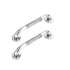 Oruiiju Pack of 2 Shower Handrails 304 Stainless Steel with