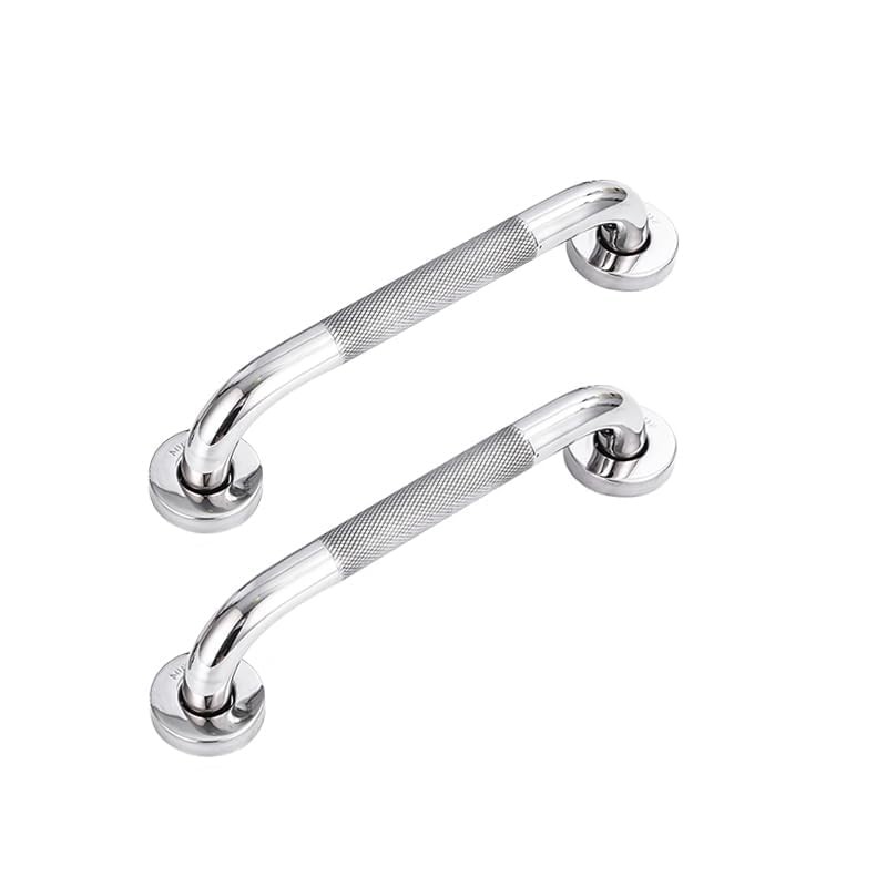 Oruiiju Pack of 2 Shower Handrails 304 Stainless Steel with