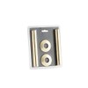 Arroll radiator Pipe cover & Collars Antique Brass 300 x