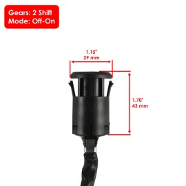 Honda Ignition Switch Key for Honda TRX250TE TRX250TM Recon 250 2002-2020