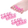 ZaxSota Pedicure Toe Separators for Bunion Relief & Nail Polish