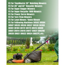 106-4161 Handle knob 92-2260 Bolt Fit for Most Timemaster 20" Mulching 20" & 22" Recycler Super Bagger Super Recycler 1800 Power Curve Toro Titan