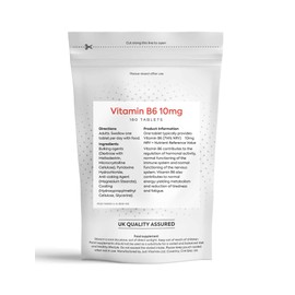 Just Vitamins Vitamin B6 10mg 180 Tablets