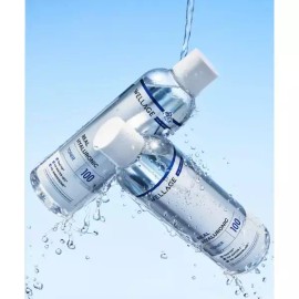 WELLAGE 리얼 히알루로닉 100 토너 200ml x 2개 (+블루 앰플 마스크 2매 증정) 2031634 WELLAGE Real Hyaluronic 100 Toner 200ml x 2 (+ 2 Blue Ampoule Masks Gift) 2031634