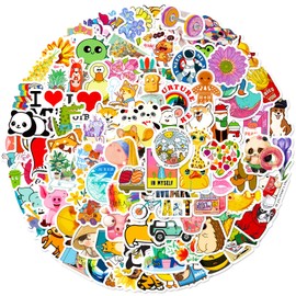 Kids Water Bottle Stickers 100Pcs, Cute Water Bottle Stickers, Vinyl Waterproof Stickers Laptop Cell Phone Skateboard Stickers Classroom Prize Stickers for Kids Teenagers