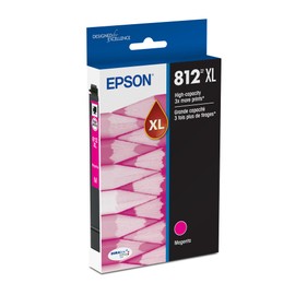 EPSON 812 DURABrite Ultra Ink High Capacity Magenta Cartridge (T812XL320-S) Works with WorkForce Pro WF-7310, WF-7820, WF-7840, WorkForce EC-C7000