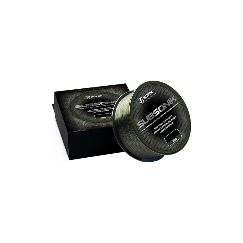 Sonik SubSonik Green Carp Mono Line 1200m: 15lb