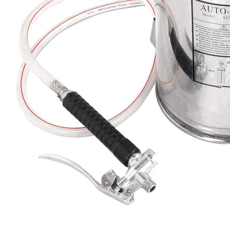 1 Gallon Garden Sprayer, 304 Stainless Steel Chemical Sprayer, Hand