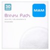 MAM Care Nursing Pads Pack of 30, White