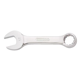 KS TOOLS CHROMEplus Combination Spanner, Stubby, 15mm, Clear