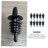 iplusmile 10pcs Wine Pourer and Stopper Bar Supply for Smooth