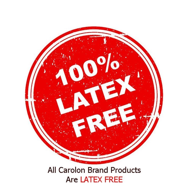 Carolon Health Support Full Length Thigh High Compression Stocking, Black,