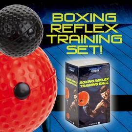 VFM - Boxing Reflex Training Ball Elastic Headband Ball Cardio Activity - Pursuit Fitness