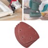 TA-VIGOR 40 Grit Detail Sander Sandpaper 5Pcs, 5 Holes Mouse