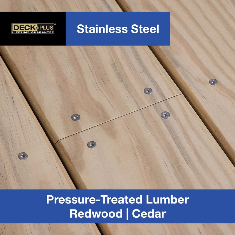 Deck Plus 2 Inch Epoxy Coated Exterior Wood and Fence