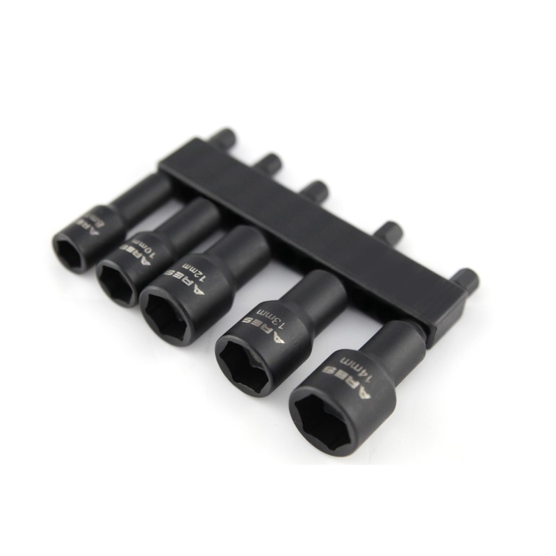 ARES 70029 - Metric Impact Magnetic Nut Driver Set -