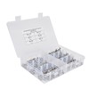 240Pcs Screws Boxed Stainless Steel Material Wear Resistant Corrosion Resistant