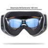 NAKED Optics The STORM Ski Goggles Men, Ski Goggles Women,