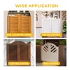 goldenwarm Self-Return Saloon Door Hinges, 1 Set – 304 Stainless