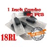 Tattoo Combo Disposable Needles and Tubes 20Pcs 3RL, 5RL, 7RL,