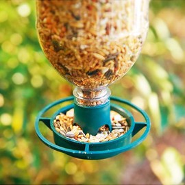 AROIJUN Parkland Pack of 4 Bottle Top Hanging Bird Feeder Kit - RECYCLE Drink Bottles Into Wild Bird Feeders