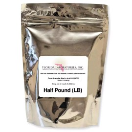 Florida Laboratories Boric Acid Granular Powder Half Lb.(Half Pound) Create Your Own Solution