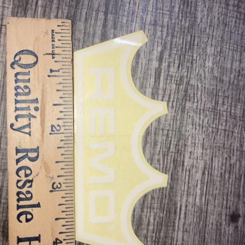 Remo New REMO Drum Percussion Logo Decal Sticker stick on