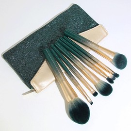 8 Uds. Brocha for maquillaje, brocha for polvos, colorete, sombra de ojos, funda for, herramientas belleza                                            