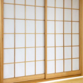 Kaei Lace 30031 Lace, Lace, Solid Color, 2 Pieces, Unbreakable Shoji Paper, Heat Shield, Pollen Catch, Insulated, Lighting, Breathable, Easy to Work Made in Japan