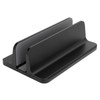 Aluminum Alloy Laptop Stand Vertical Adjustable Notebook Computer Storage HolderBlack