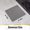 HITSLAM Non-Slip Shower Mat, 60 x 60 cm, Bath Mat