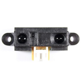 Sharp GP2Y0A21YK0F, 10-80cm, Distanzsensor/Abstandsmesser mit Anschlussleitung z.B. für Arduino