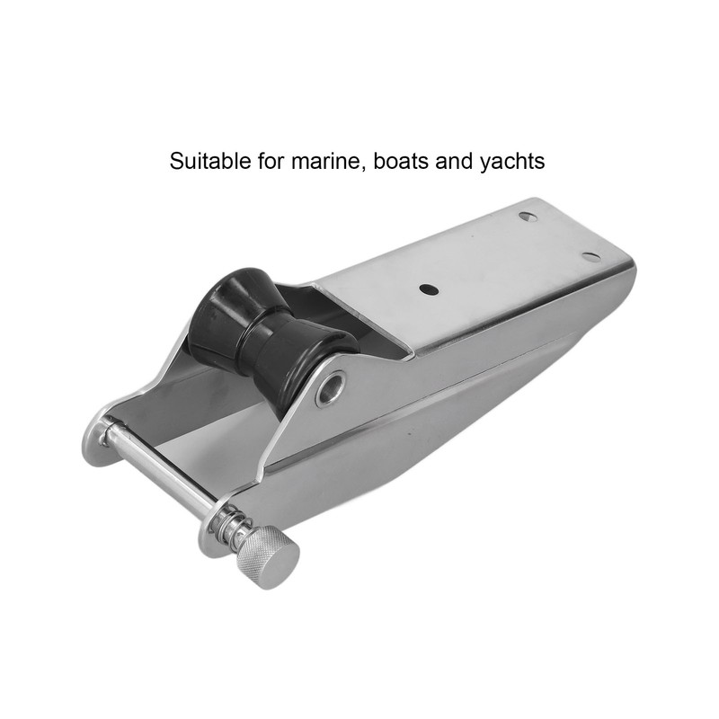 230mm Marine Anchor Roller Spring Loaded Pin 304 Stainless Steel