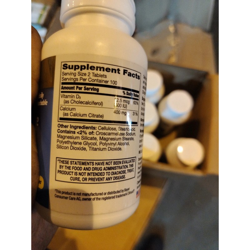 GoodSense Good sense Calcium Citrate / D3 Petites - 200