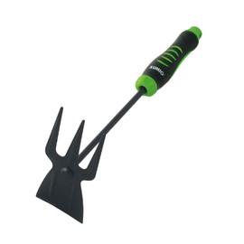 SUMIO 13.7" Alloy Steel Hoe and Cultivator - Lightweight Hand Tiller for Weeding, Digging, Loosening Soil, and Cultivation