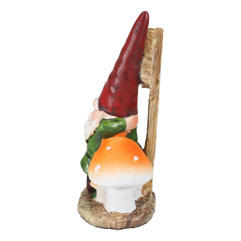 Mr Gnome Grandpa Smoking Pipe By Toadstool Mushrooms And Free