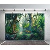 Yeele 5x4ft Fairy Tales Backdrop for Photography Fantasy Fairyland Tropical