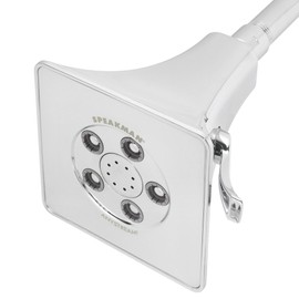 Speakman S-3018-E2 Rainier Anystream Adjustable 2.0 GPM Shower Head, Polished Chrome