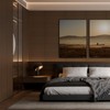 WADILE Peel and Stick Wood Slat Wall Panels 12x24in PVC