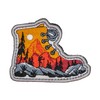 SHEVRONESS Hiking Boot Tactical Funny Morale Patch for Hats, Vests,