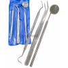 Cynamed Basic Dental Instruments Set Mouth Mirror Explorer #5 Cotton