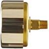 WIKA 9318224 Industrial Pressure Gauge, Liquid-Filled, Copper Alloy Wetted Parts,