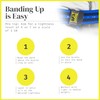 BFR BANDS PRO 4-Pack Bundle Blood Flow Restriction Bands for