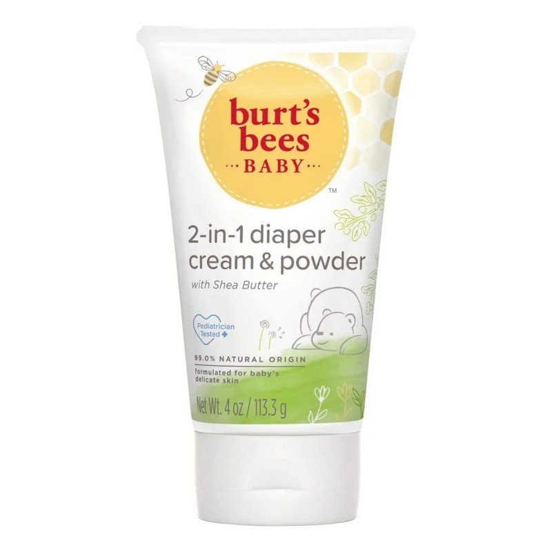 Burt's Bees Crema Para Rozadura De Pañales, Sin Talco, Baby