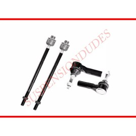 Suspension Dudes 4PC Inner/Outer Tie Rod Ends FITS 05-10 Jeep Grand Cherokee 06-10 Commander